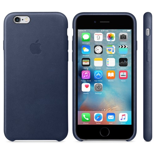 APPLE COVER IN PELLE iPhone 6/6S BLU NOTTE APPLE COVER IN PELLE iPhone 6/6S BLU NOTTE